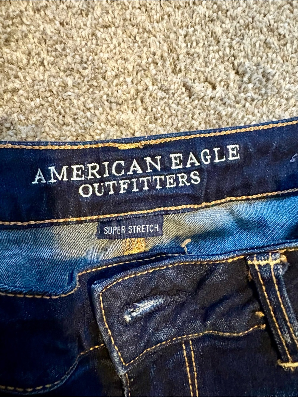 American Eagle Outfitters Women’s Dark Blue Skinny Jeans